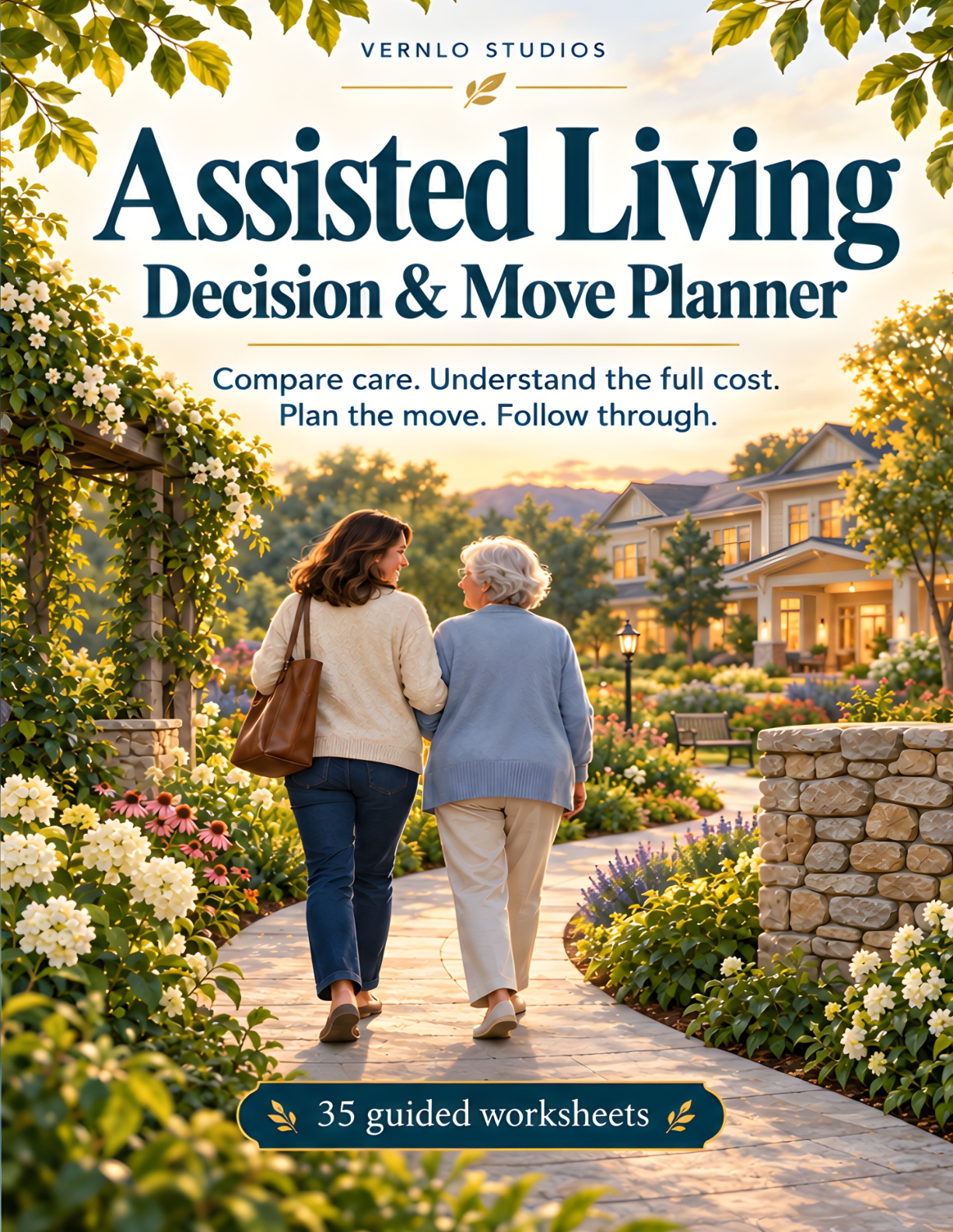 Front cover from Assisted Living Decision & Move Planner